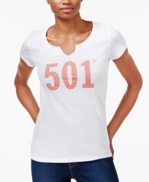 Levi's Split-neck 501 Graphic T-shirt