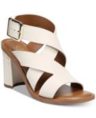 Franco Sarto Cymbal Strappy Block-heel Dress Sandals Women's Shoes