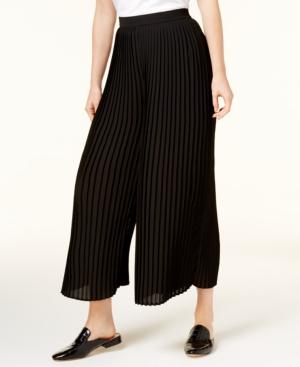 Eileen Fisher Pleated Wide-leg Cropped Pants, Regular & Petite