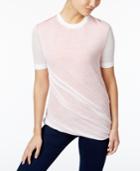 Dkny Cotton Ruched Sweater