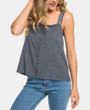 Roxy Juniors' Brighten Beach Lights Embroidered Tank Top