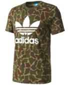 Adidas Originals Men's Camo-print Cotton T-shirt