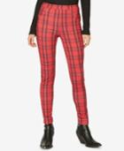Sanctuary Grease Plaid Leggings, Created For Macy's