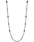Dkny Crystal & Stone 42 Strand Necklace, Created For Macy's