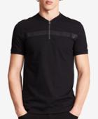 Calvin Klein Men's Quarter-zip Slim Fit Shirt