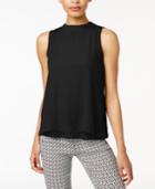 Bar Iii Layered Contrast Top, Only At Macy's