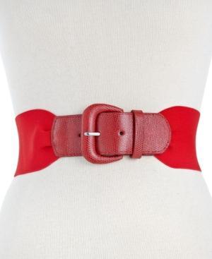 Style & Co. Gathered Stretch Belt