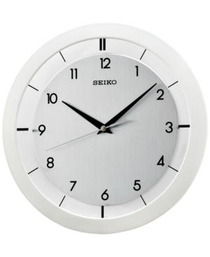 Seiko White Resin Wall Clock