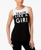 Ideology Stop Wishing Racerback Tank Top, Created For Macy's
