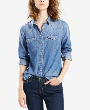 Levi's Western Cotton Denim Shirt