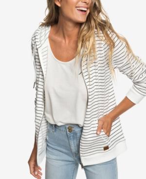 Roxy Juniors' Striped Fleece Hoodie