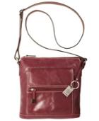Giani Bernini Glazed Leather N/s Crossbody Bag