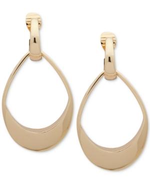 Anne Klein Large E-z Comfort Clip-on Drop Earrings