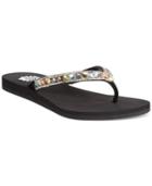 Yellow Box Jubilee Jeweled Thong Sandals Women's Shoes