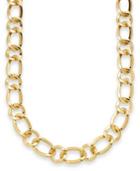 Signature Gold Free-form Chain Necklace In 14k Gold
