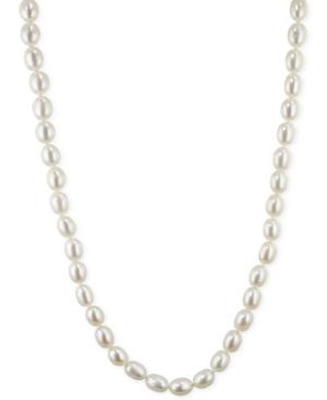 Honora Style Cultured Freshwater Pearl Strand In Sterling Silver (7-8mm)