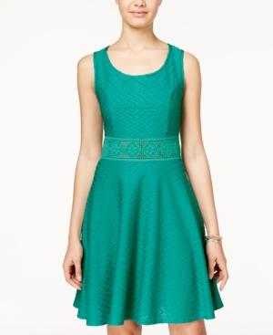 American Rag Crochet A-line Dress, Only At Macy's