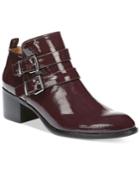 Franco Sarto Raina Block-heel Booties Women's Shoes