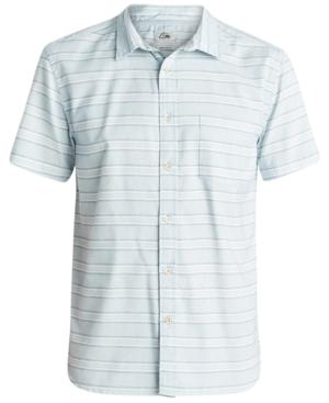 Quiksilver Seajam Stripe Oxford Short-sleeve Shirt