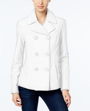 Celebrity Pink Juniors' Double-breasted Peacoat