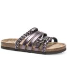 Muk Luks Terri Braided Flatform Sandals Women's Shoes