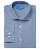 Vince Camuto Slim-fit Teal Dobby Dress Shirt