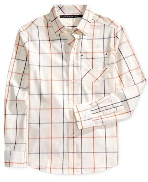 Sean John Men's Windowpane Shirt