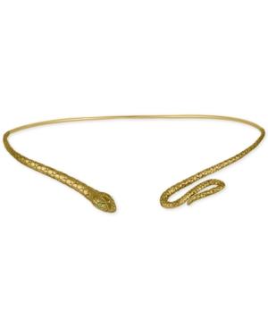 Rachel Rachel Roy Gold-tone Snake Collar Necklace