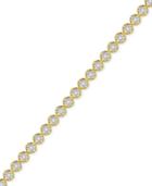 Diamond Miracle Line Tennis Bracelet (1/4 Ct. T.w.) In 18k Gold-plated Sterling Silver Or Sterling Silver