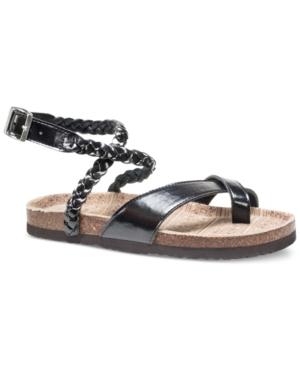 Muk Luks Estelle Braided Ankle-strap Sandals Women's Shoes