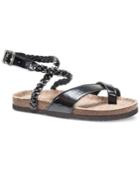 Muk Luks Estelle Braided Ankle-strap Sandals Women's Shoes