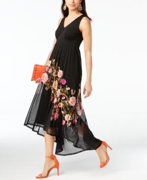 Inc International Concepts Printed High-low Dress, Created For Macy's