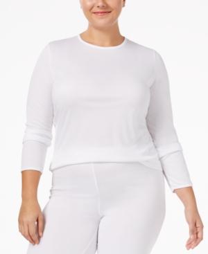 Cuddl Duds Climatesmart Plus Size Long Sleeve T-shirt
