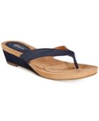 Style & Co. Haloe2 Wedge Thong Sandals, Only At Macy's Women's Shoes