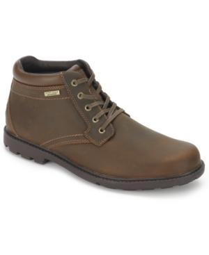 Rockport Rugged Bucs H20 Plain Toe Boots Men's Shoes