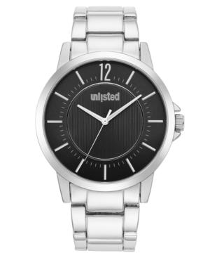 Unlisted Men's Silvertonetone Alloy Sport Watch, 44mm