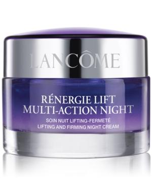 Lancome Renergie Lift Multi-action Lifting And Firming Night Moisturizer Cream, 2.6 Oz