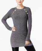 Inc International Concepts Embellished Tunic Sweater, Created For Macy's