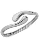 Nambe Dharma Cuff Hinged Bracelet In Sterling Silver