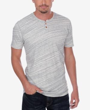 Lucky Brand Men's Button Notch Short Sleeve T-shirt