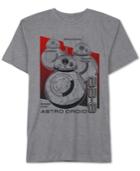 Men's Star Wars Bb-8 Intergalactic Array Graphic-print T-shirt From Jem