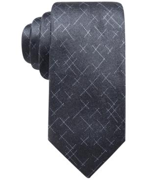 Alfani Men's Reed Dash Silk Tie, Created For Macy's