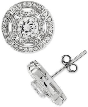 Arabella Swarovski Zirconia (4-1/4 Ct. T.w.) Stud Earrings In Sterling Silver
