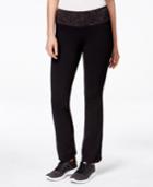 Style & Co. Petite Tummy Control Yoga Pants, Only At Macy's