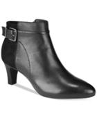 Alfani Women's Step 'n Flex Viollet Ankle Booties, Created For Macy's Women's Shoes