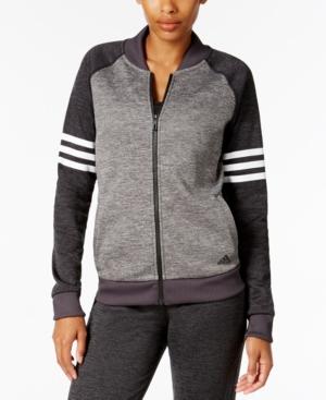 Adidas Team Issue Climawarm Fleece Baseball Jacket