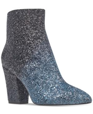 Nine West Savitra Block Heel Booties Women's Shoes