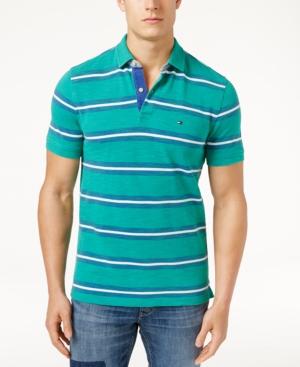 Tommy Hilfiger Men's Marino Slim-fit Stripe Polo
