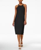 Bar Iii Faux-wrap Shift Dress, Only At Macy's