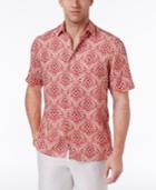 Tasso Elba Men's Silk & Linen Pineapple Shirt, Only At Macy's